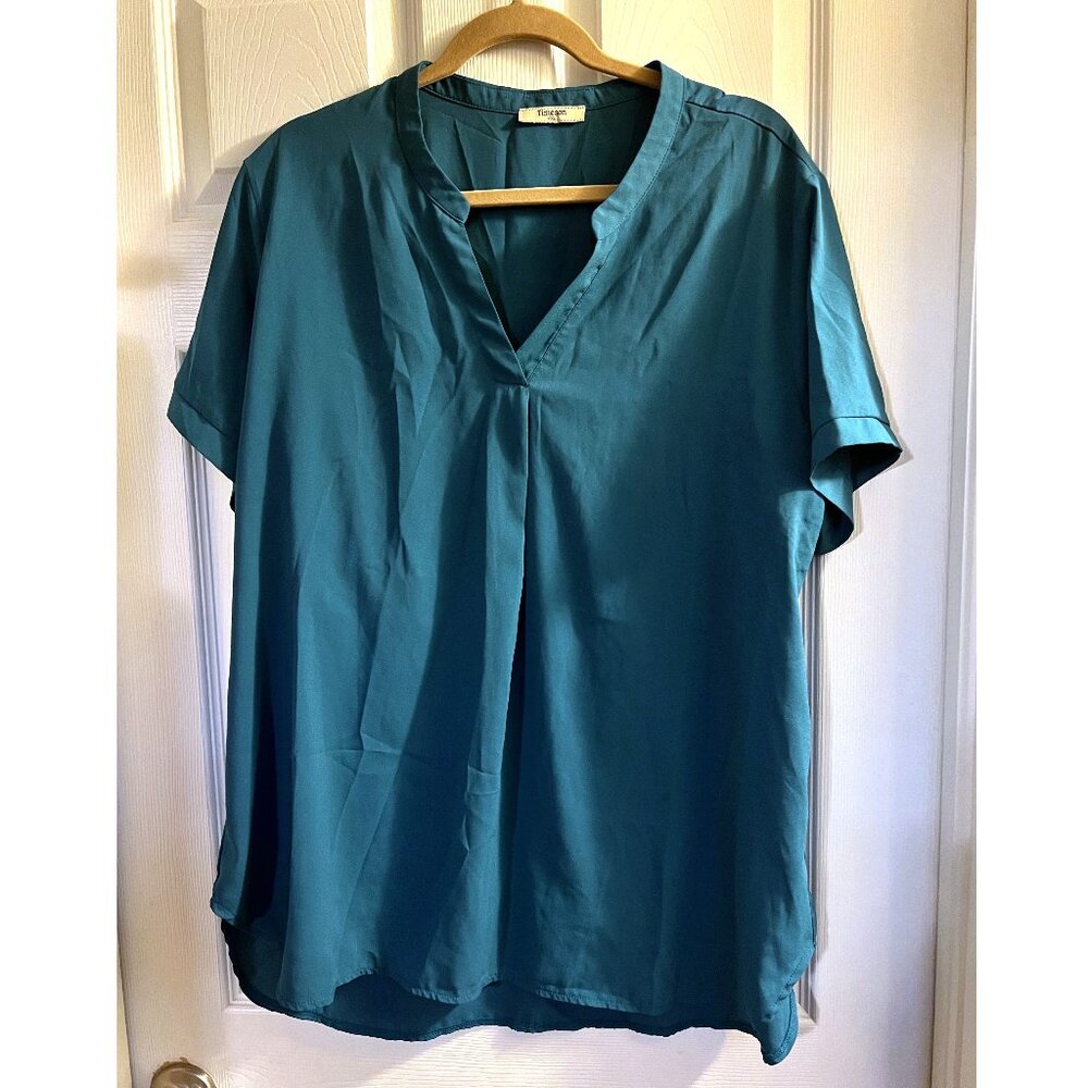 Timeson XXL Blue/Teal Top